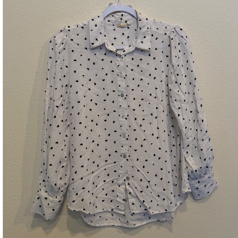 JANE + DELANCEY Women's White Blouse
